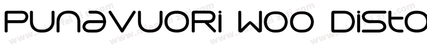 Punavuori W00 Distor字体转换